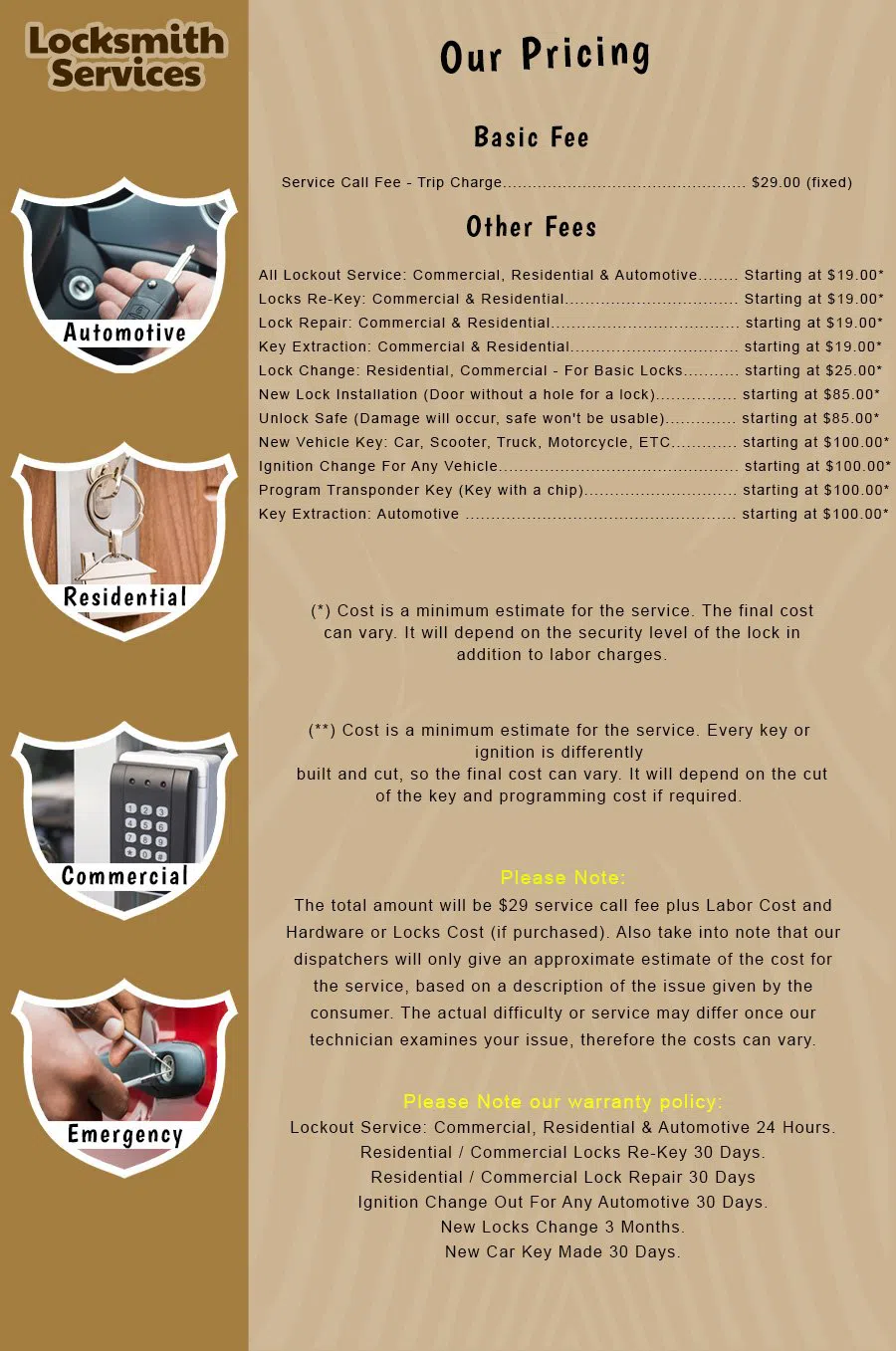 St Cloud FL Lock Key Store St Cloud, FL 321-251-4993